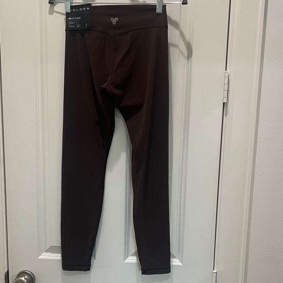 TNA lo-rise leggings, rich mocha brown. Size 6, 26” length. - Picture 5 of 6